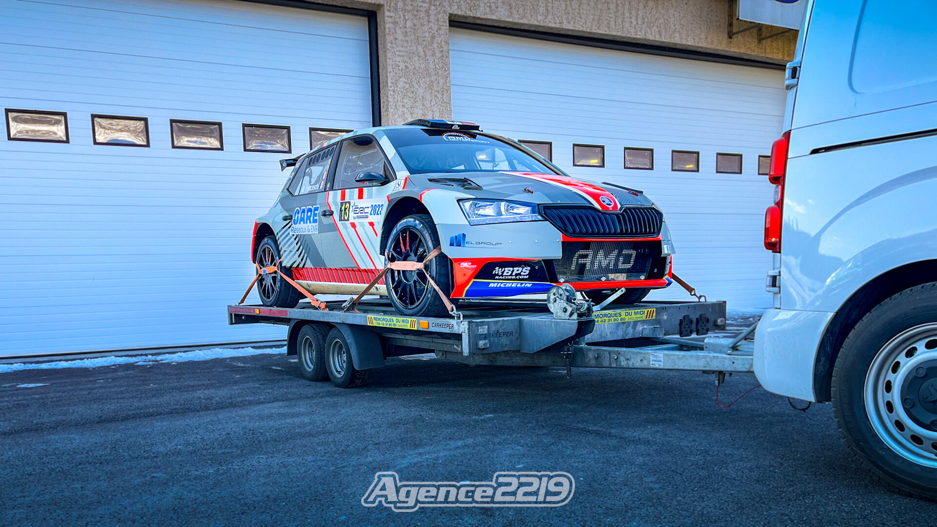 Skoda Mathieu Franceschi AMD Motosport